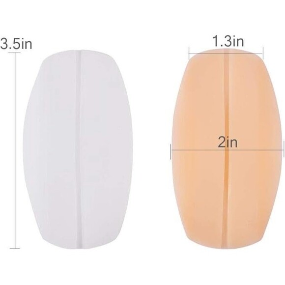 Silicone Bra Strap Pads Cushions Bra Strap Holders for Slipping Ease Shoulder - Picture 3 of 6